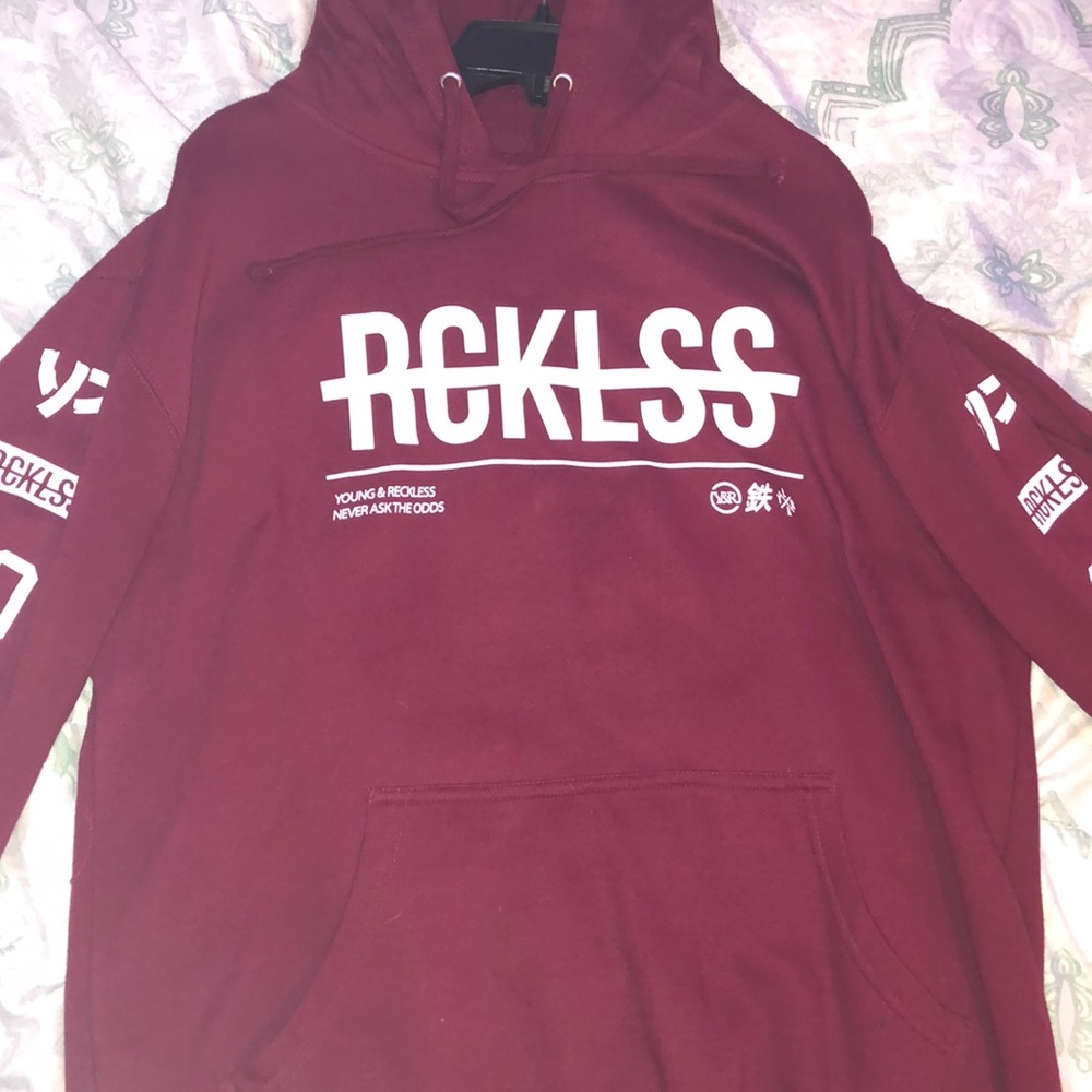 Large Young & Reckless Hoodie